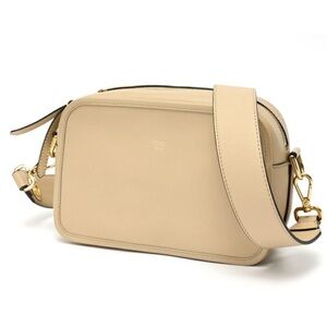 Fendi Tan Leather Shoulder Bag